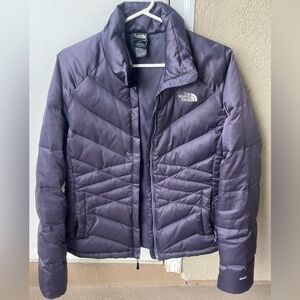 The North Face Aconcagua puffer down jacket women’s deep purple medium EUC